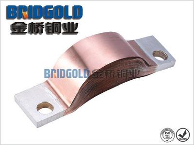 樂清廠家直銷銅箔軟連接 可定制 T2紫銅帶 易散熱 量大從優圖片_高清圖_細節圖-浙江金橋銅業科技 -